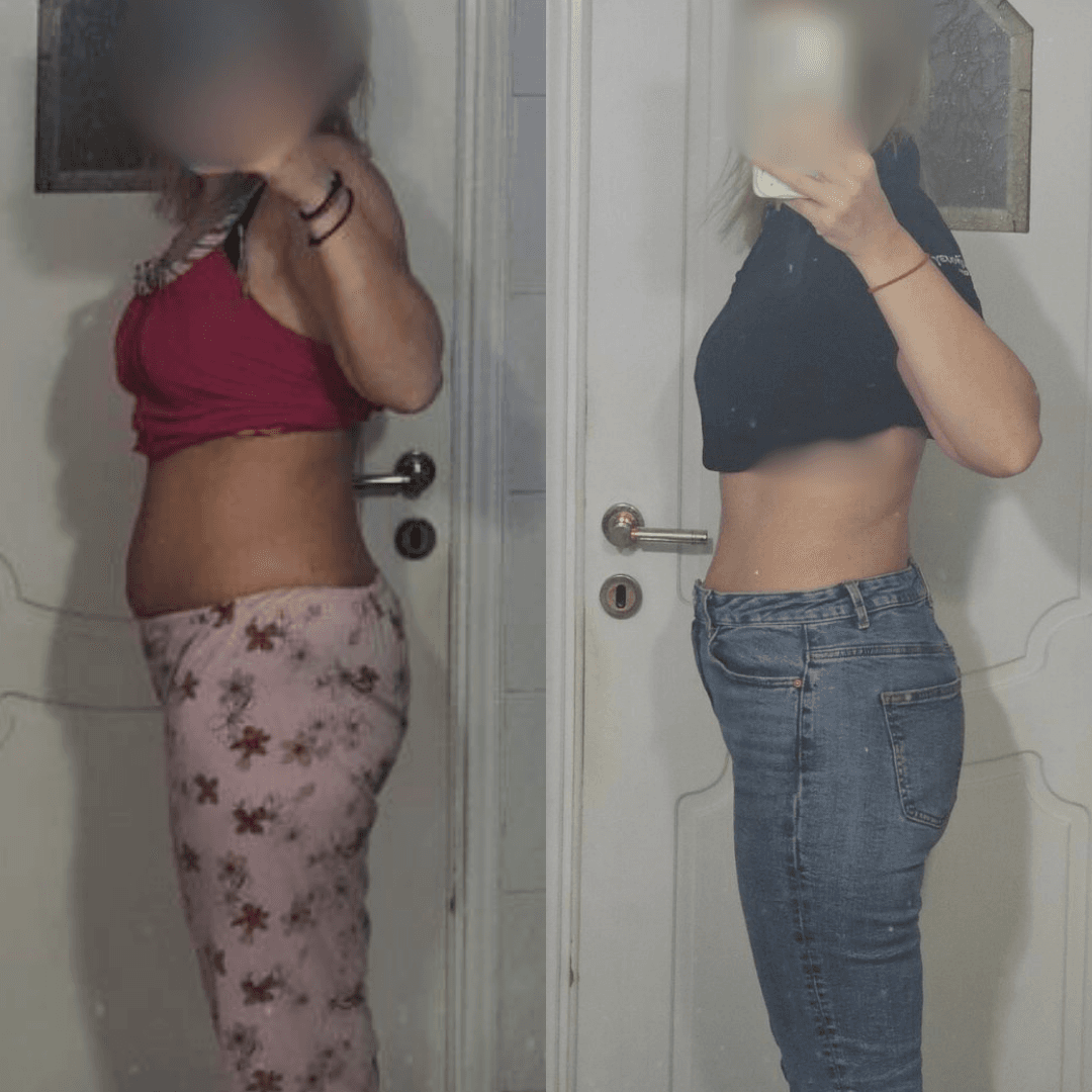 Bloating is gone